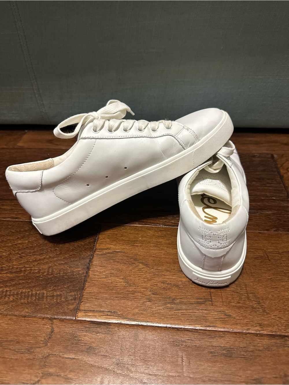Sam Edelman Ethyl White Sneakers - Picture 5 of 7